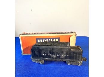 Lionel No. 2466WX Whistle Tender W Original Box