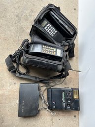 Two Vintage Battery Phones - Polaroid - Kodak