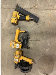 Three Stanley Bostitch Nail Guns -Untested