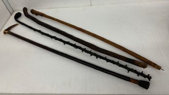 Four Walking Sticks