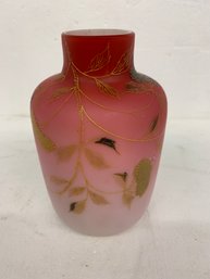 -peachblow Glass Vase