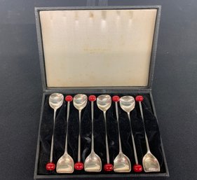 Set Of Sterling Cocktail Sticks -