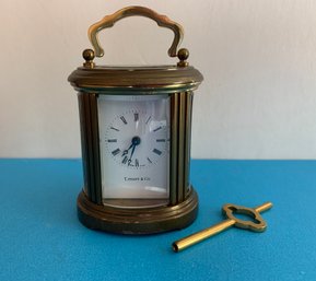 Three Inch Matthew Norman Carriage Clock - Marked Tiffany & Co.