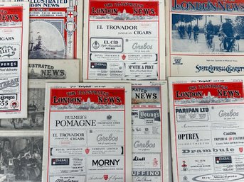 Collection Of Vintage London News Publications