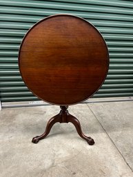 Large Period Birdcage Tilt Top Table - Ball And Claw Foot -  32 Inches