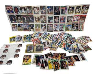 Lot Of Mostly Baseball Trading Cards Including Mo Vaughn Signed Rookie Card