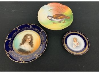 3 Portrait Plates