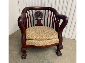 Mahogany Club Chair