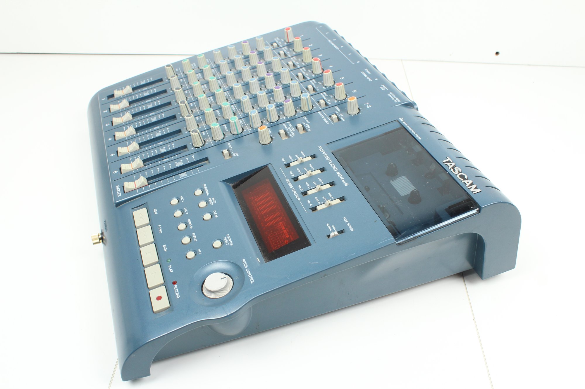 Tascam Portastudio 424 MKIII MK3 4 Track Cassette Tape Recorder Mixer #1470  | Auctionninja.com