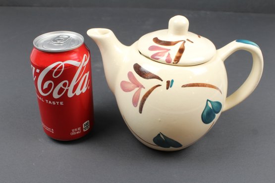 Vintage Purinton Pottery Ceramic Ivy Tea Pot