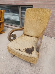 Antique Horse Hair Rocking Chair - Possibly Haunted