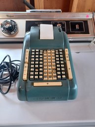 Vintage Antique Clary Electric Adding Machine - It's Like A Computer!