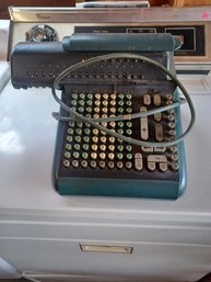 Vintage Antique Electric Computer Calculating Apparatus By Marchant