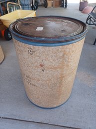 Yet Another Vintage Cardboard Shipping Storage Barrel - Collect Them All!