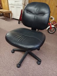 Padded Maybe Not Leather Executive Office Chair