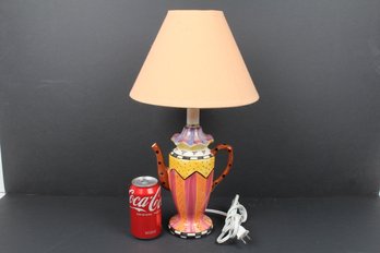 Super Funky Ceramic Teapot Lamp