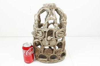 Hand Made Stoneware Sculpture - Signed By Artist