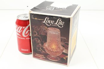 Vintage Flam Buoyants Love Lite Candle In Box