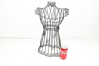 Metal Wire Dress Form Decoration - Not Life Size