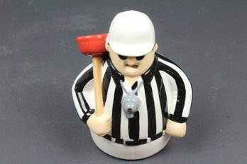 Jokin In The John Referee Ceramic Figure - Talks - Needs Batteries