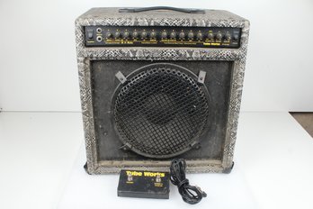 Tube Works RT-2100 Guitar Amplifier With Foot Switch