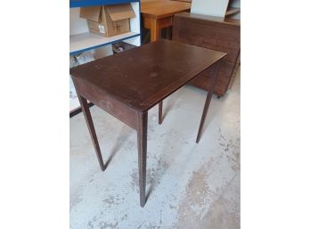 Lightweight Antique Style Table - No Drawer - Pinstriping