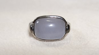Sterling Silver Stone Ring Size 5.75
