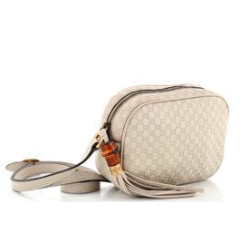 Gucci Sunshine Disco Crossbody Bag Microguccissma Leather Small