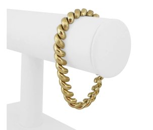 14k Yellow Gold San Maco Link Bracelet