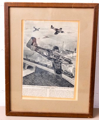 The Mustang Plane By G. H. Davis Poster Print By  Illustrated London News Ltd/Mary Evans