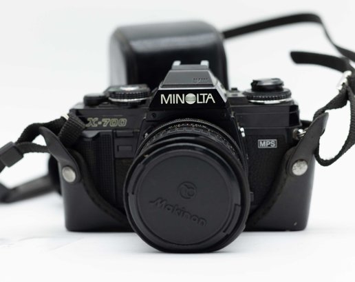 Minolta X-700, A 35mm Single-lens Reflex (SLR) Film Camera - Introduced In 1981