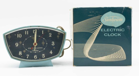Sunbeam Electric Clock Mid-20th Century, Tested