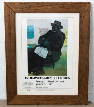 1881 Oil On Canvas From The Barnett Aden Collection - Barnett-Aden Collection Advertisement