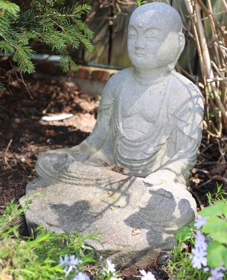 Buddha Garden Statue Concrete