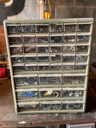 39 Drawer Vintage Storage Cabinet Organizer