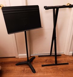 Manhasset Music Stand W/ Keyboard Stand