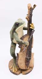 Frog Figurine, Home Decor, Damage Photographed