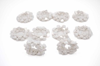 Seashell Napking Rings - 10 Total