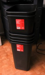 Brighton Wastebasket 10.25 Gallons Black