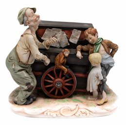 1958 SPECIAL EDITION 'CAPO DI MONTE' PORCELAIN 'THE TRAVELING GROUP'