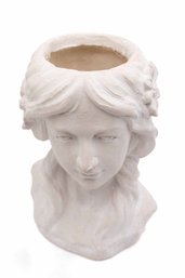 Vintage Ceramic Head Planter Bust