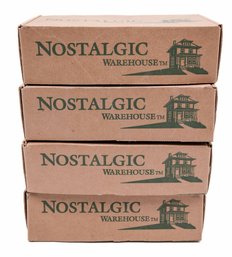 Nostalgic Warehouse Classic Rosette Crystal Knob Sets