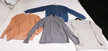 4 Cashmere Sweaters - Made In Italy - Size Medium