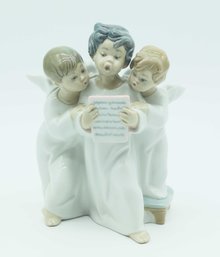 Lladro Group Of Angels Figurine