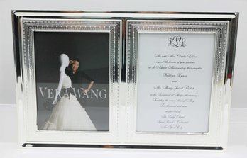 Vera Wang Wedgwood Grosgrain Double Invitation Frame