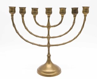 Vintage Brass Menorah Holder