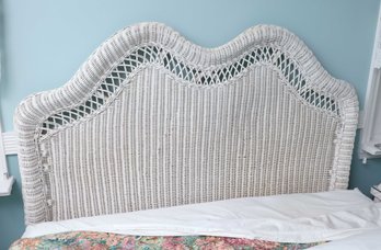 Queens Size Wicker Head Board