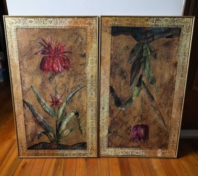 Pair Of Framed Fruitilaria Wall Art Prints