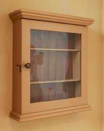 Vintage Wall Mount Display Cabinet