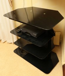 TransDeco Corner TV Audio Video Stand